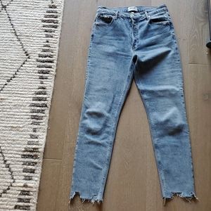 Agolde Nico cropped skinny jeans